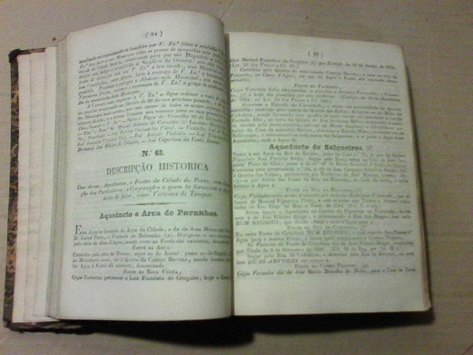 Exposição principaes actos administrativos Porto 1838