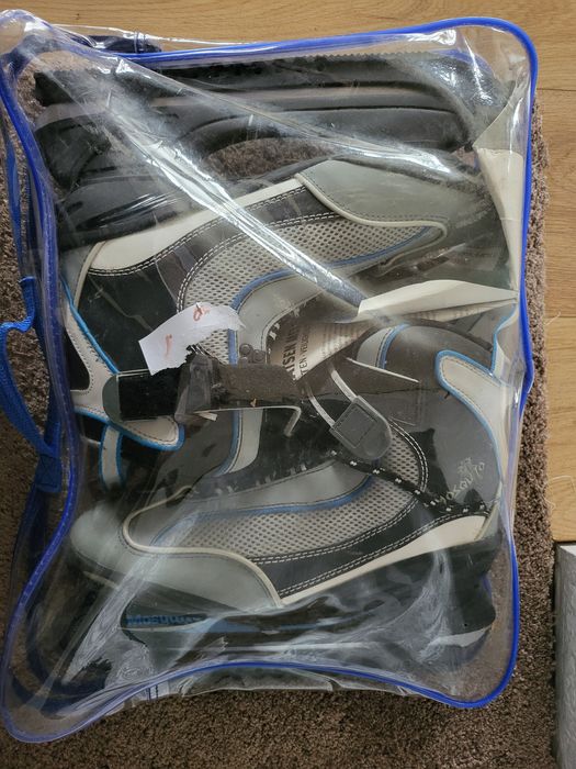 Коньки Mosquito сіро чорні