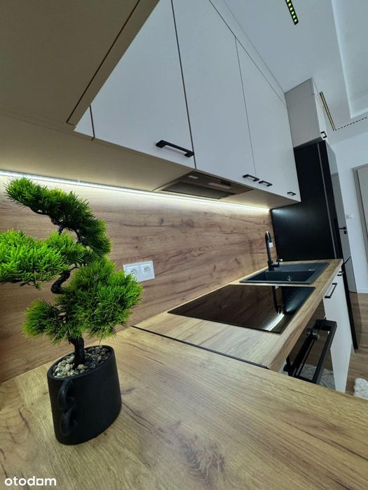 Mieszkanie bezczynszowe 3 pokoje z kominkiem, 60 m2 z własnym ogrodem