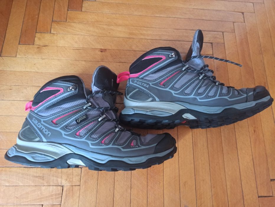 Жіночі трекінгові черевики SALOMON X ULTRA MID 2 GTX Gore-Tex