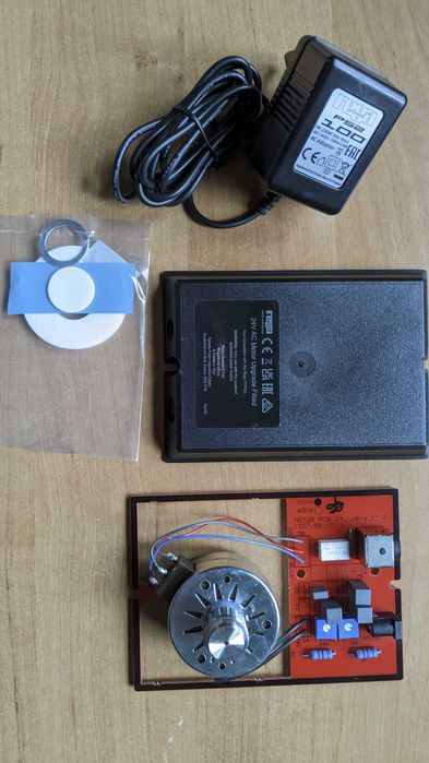 Silnik do gramofonów REGA 24v motor upgrade kit