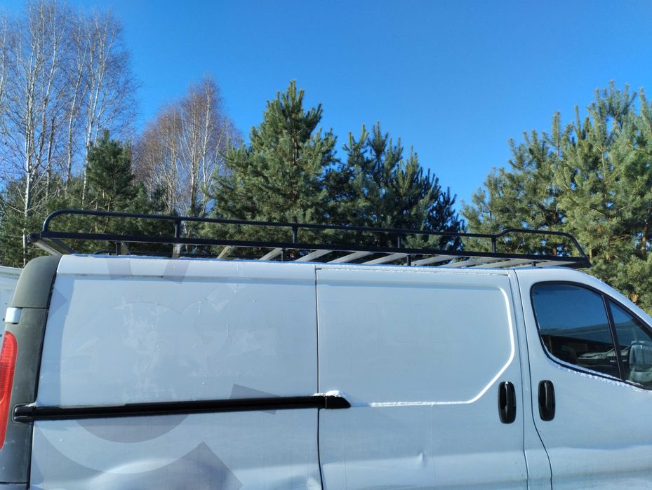 Bagaznik dachowy aluminiowy vivaro trafic long