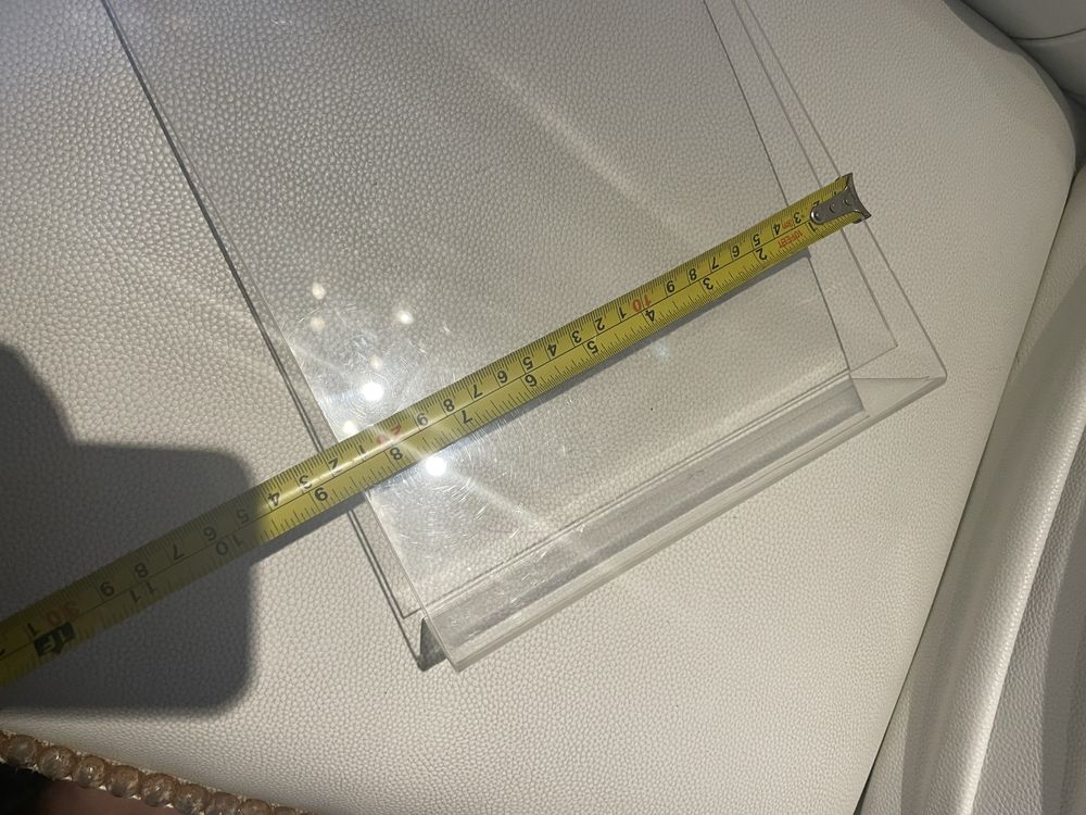 Porta folhetos A4 em acrilico