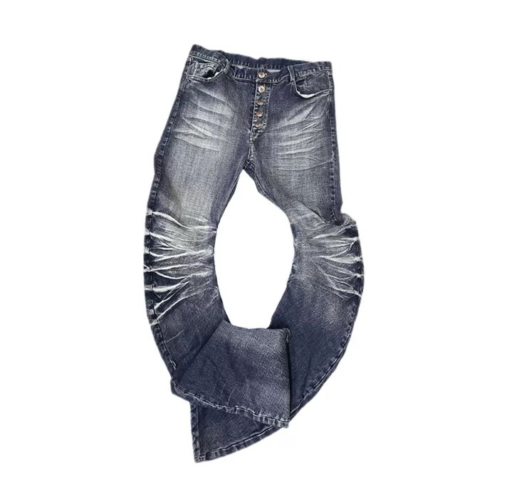 Джинсы Клеш slim fit | flared jeans opium