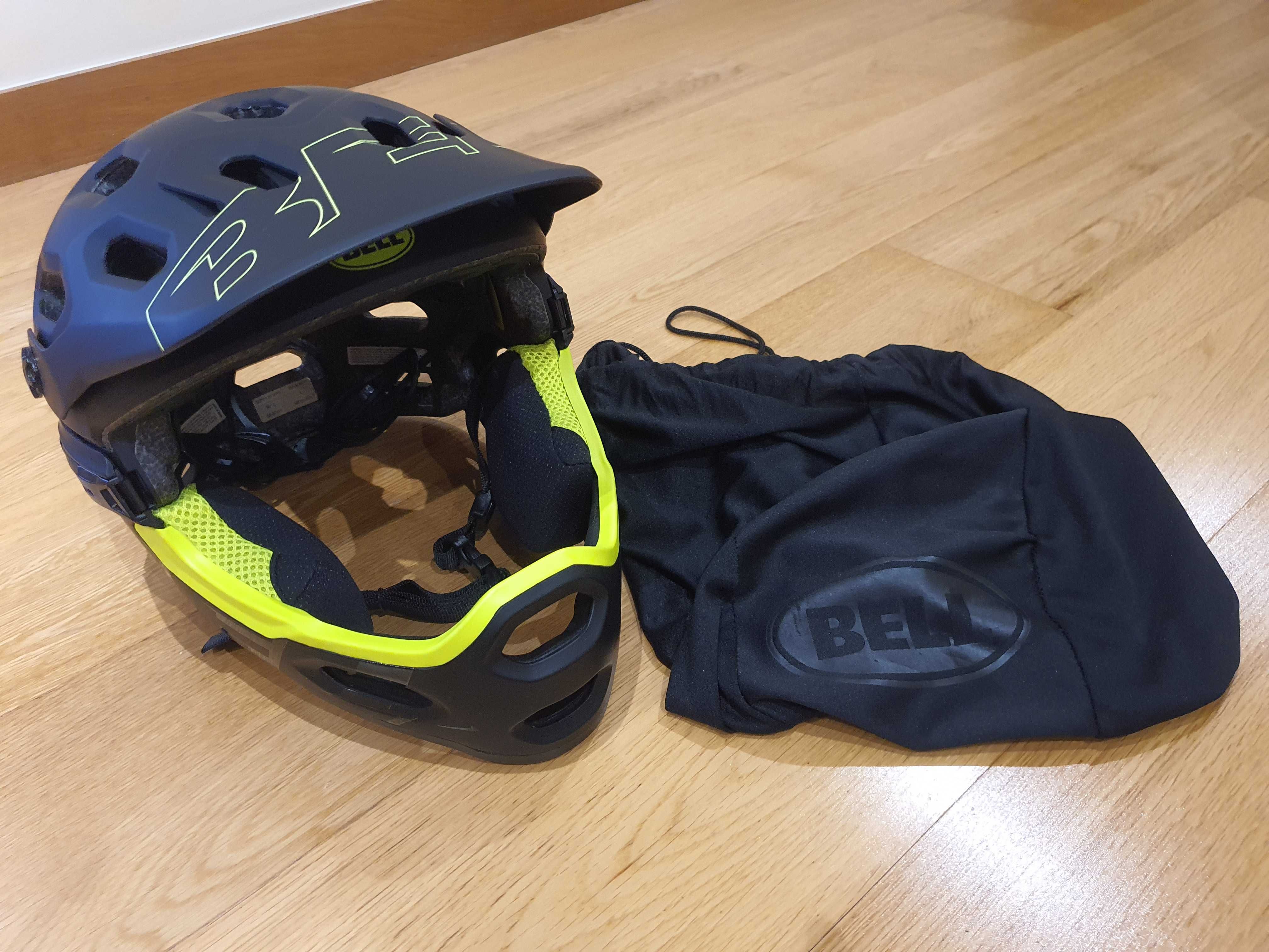 BELL Super DH MIPS, capacete downhill, enduro, tamanho L, como novo