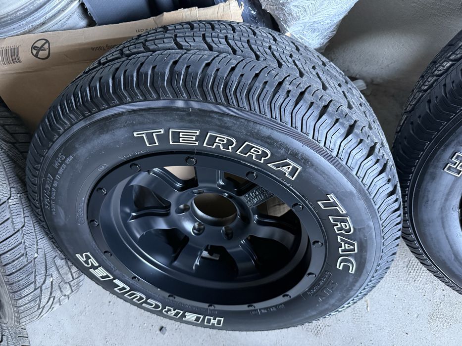 Hercules Terra Trac r 17 275/60 в зборі з дисками 6х139.7 Prado,Hilux