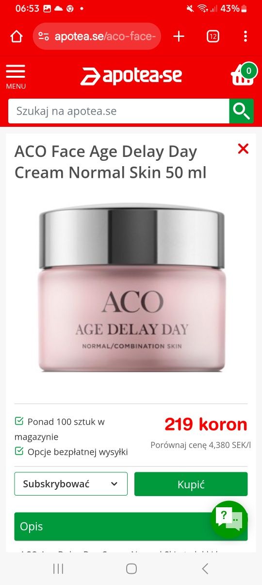 ACO kosmetyki apteczne