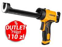 Wyciskacz Pistolet do kleju, mas DEKO DEGG02 Automatyczny