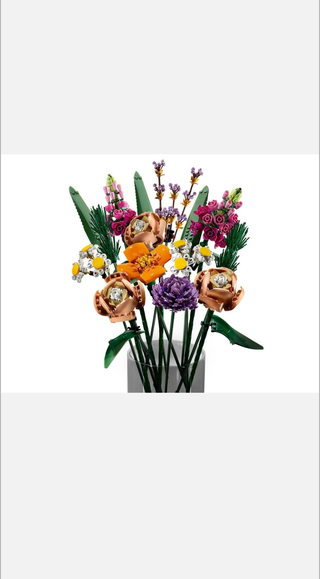 Świetny zestaw klocków Lego 10280 Botanical Collection Bukiet kwiatów