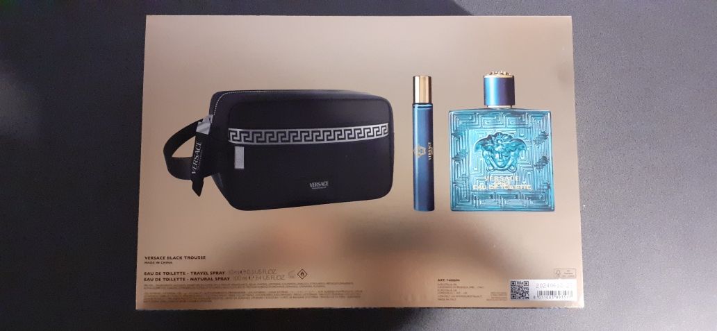 Versace Eros 100 ml edt plus 10 ml. Zestaw.  100% Oryginał