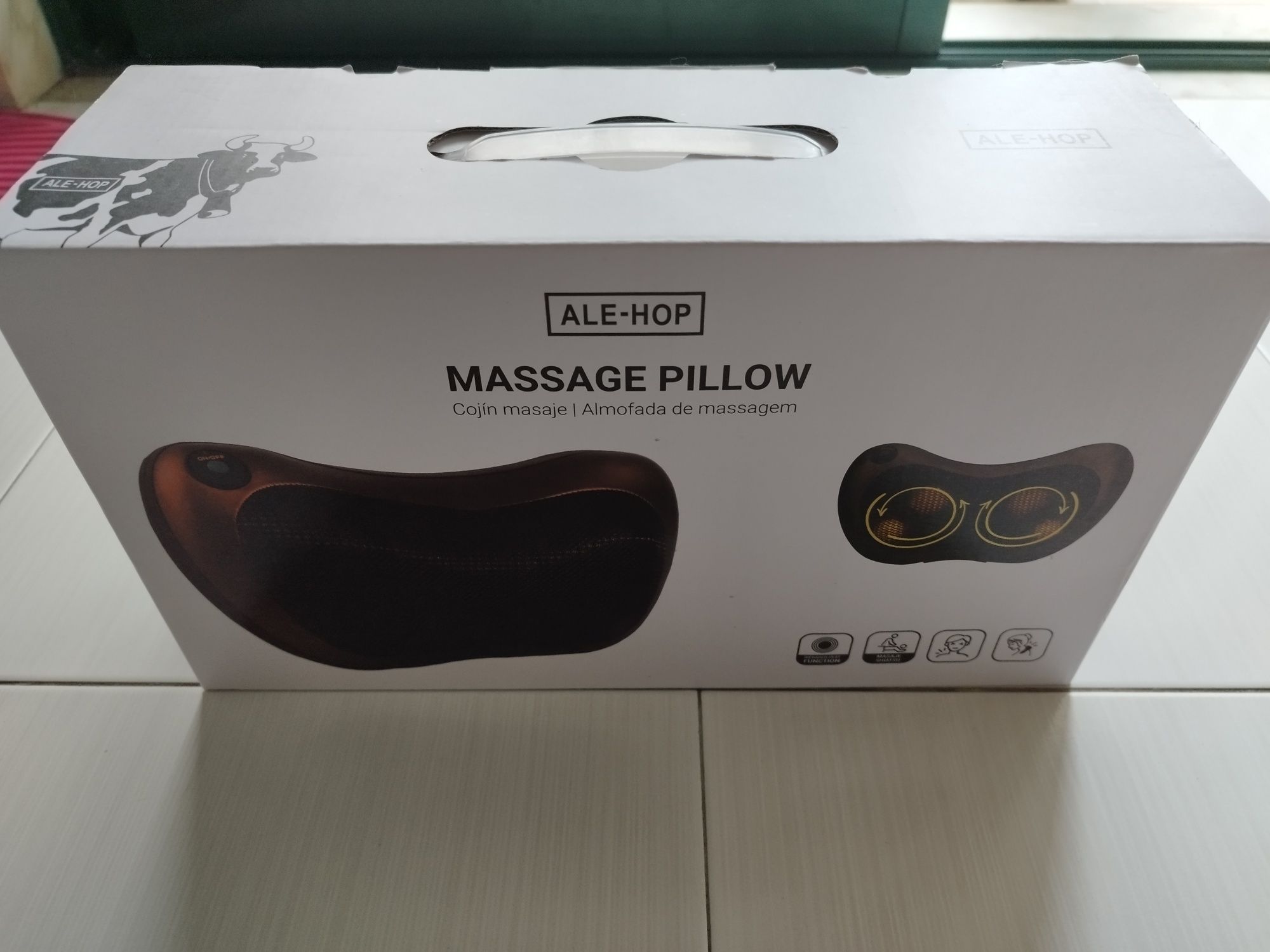 Almofada de massagem nova