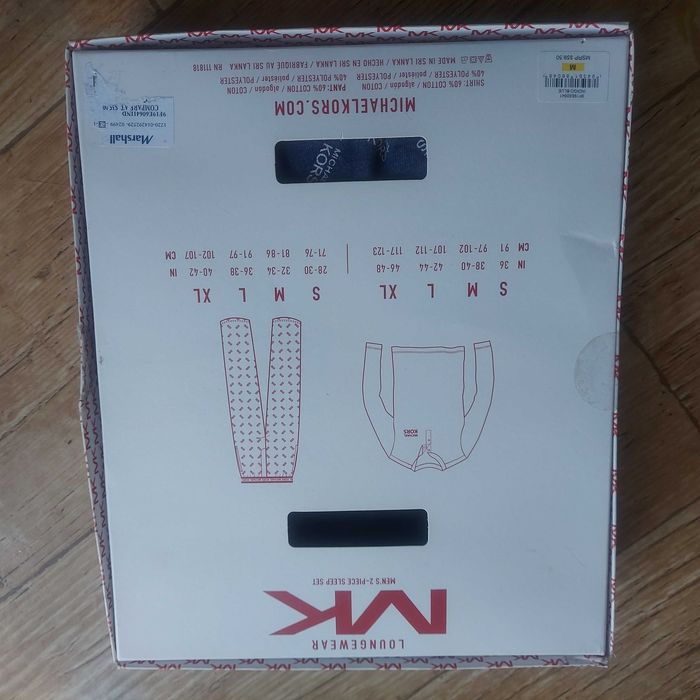 Piżama męska dwuczęściowa Michael Kors  M