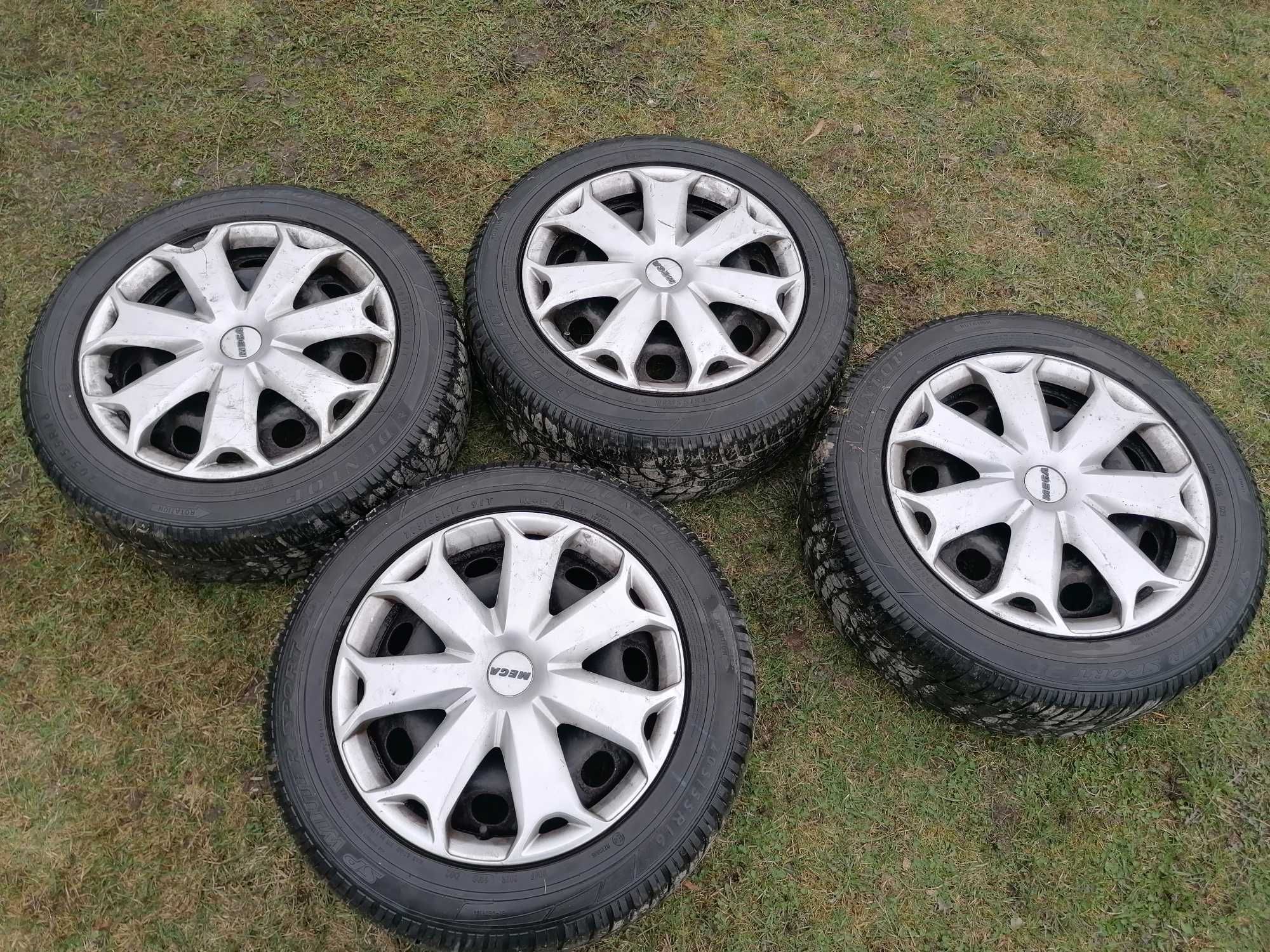 felgi koła 205/55R16 195/65R15 vw 5x112 opony całoroczne 205/55R16