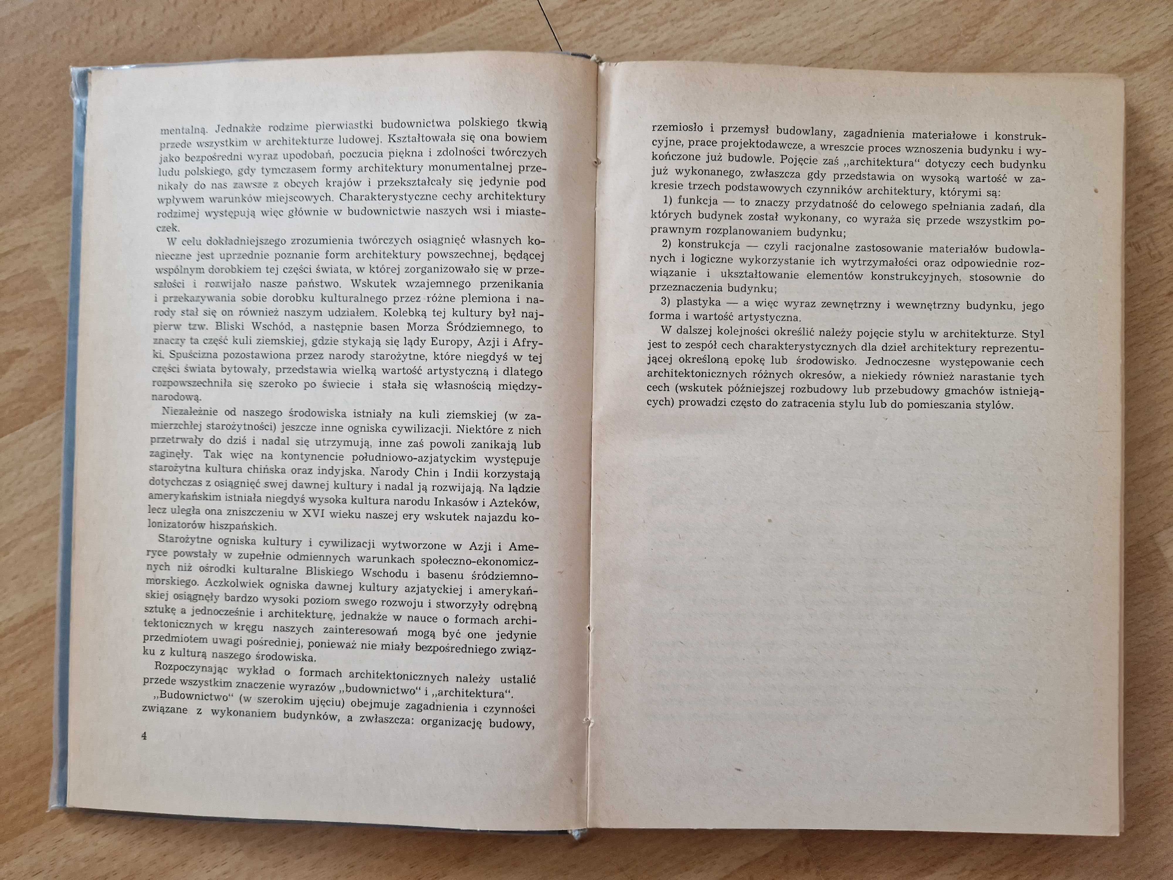 Krótki zarys historii architektury – Franciszek Piąścik, 1987