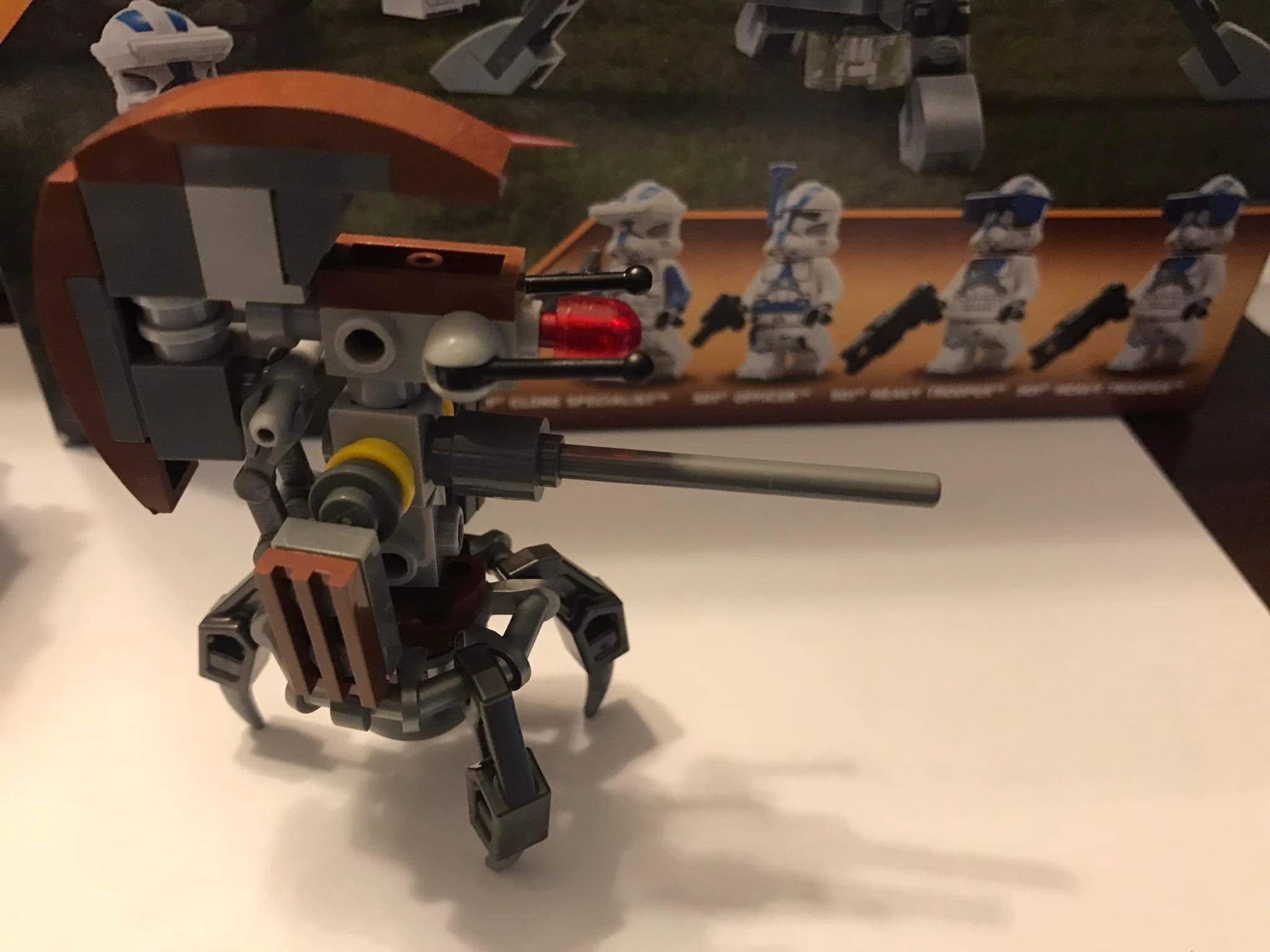 Lego nowe 9xDroideki sw0441 sw0447, działo i heavy trooper 501