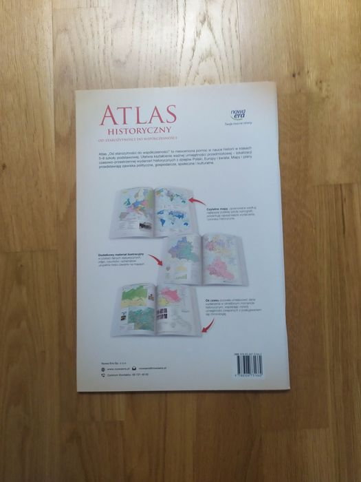 Atlas historyczny z nowej ery klasa 5-8