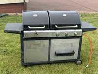 Grill ogrodowy 2w1 – gazowy i węglowy