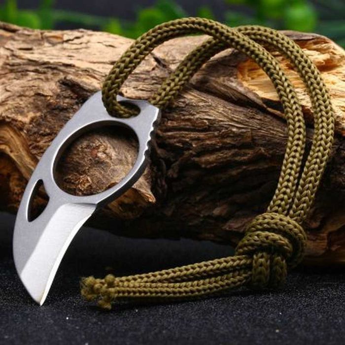 Nóż Taktyczny Karambit Tegoni kieszonkowy obronny mini EDC
