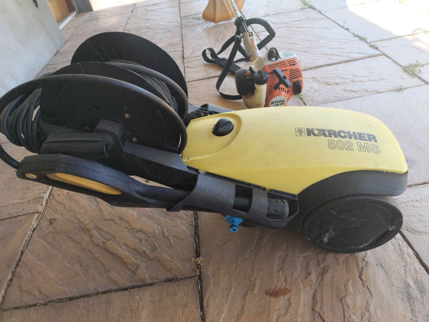 Karcher 502 MS głowica aluminiowa + długi wąż + dysza + dozownik płynu