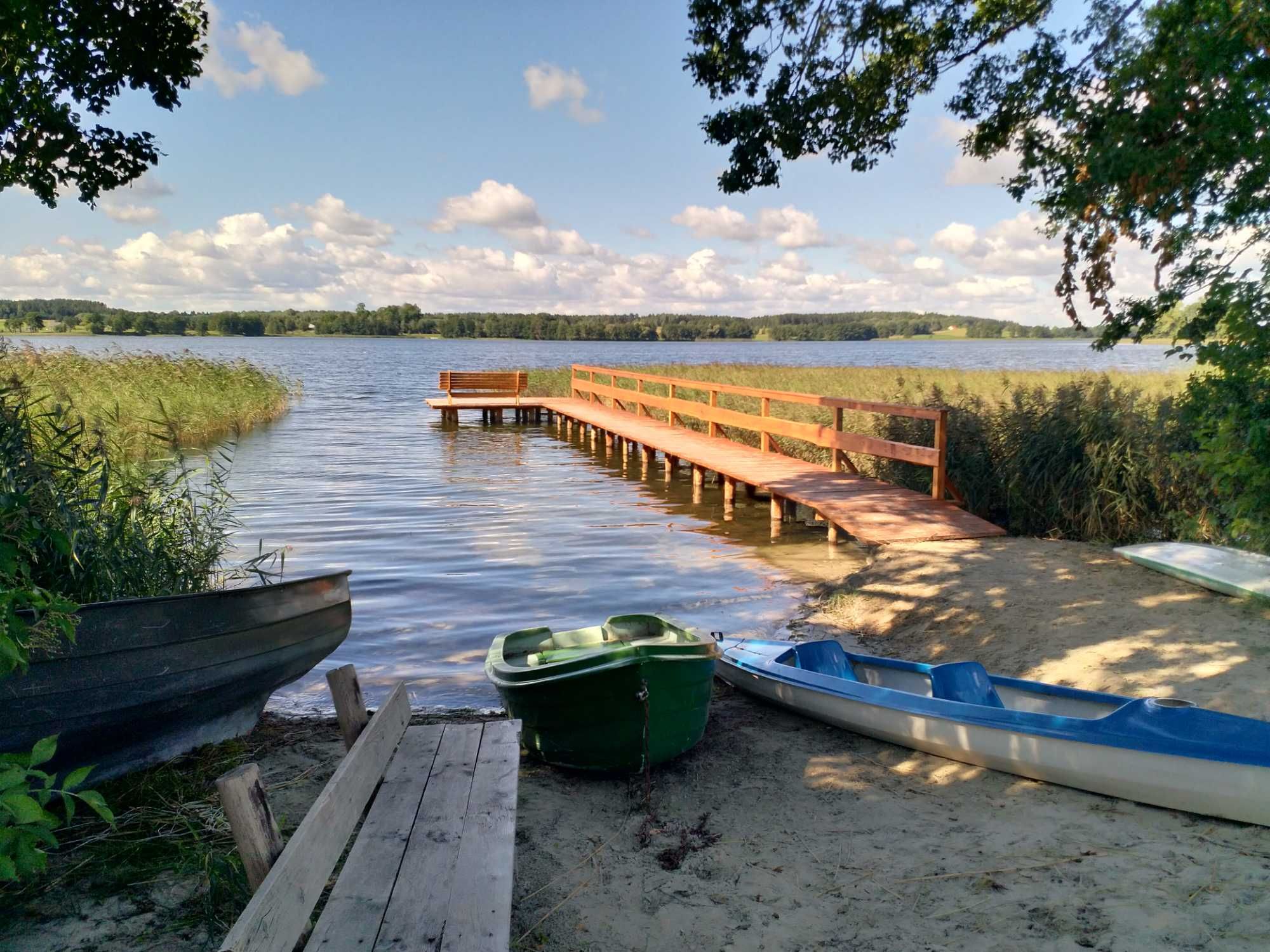 Domki nad jeziorem 8 osób na mazurach całoroczne