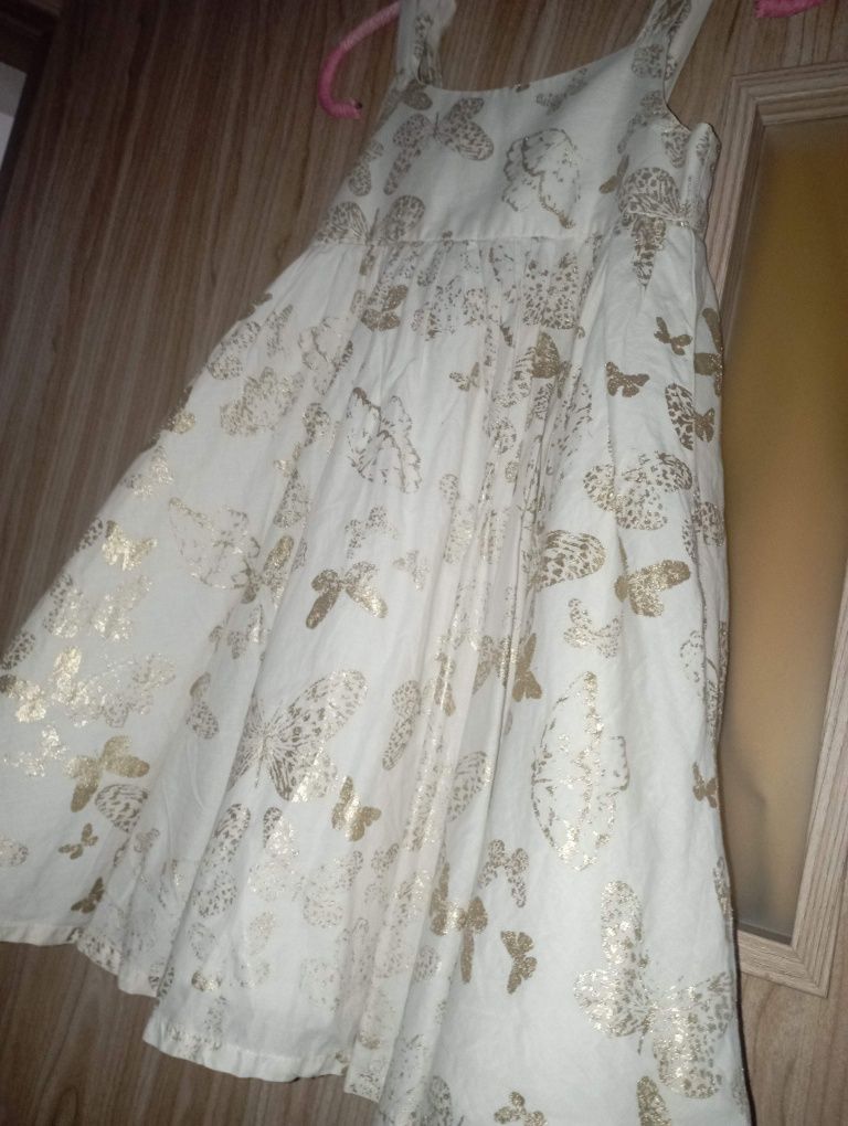 Sukienka na ramiączkach H&M rozmiar 104cm