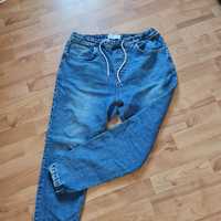 Штаны джинсы Denim на резинке на высокого парня