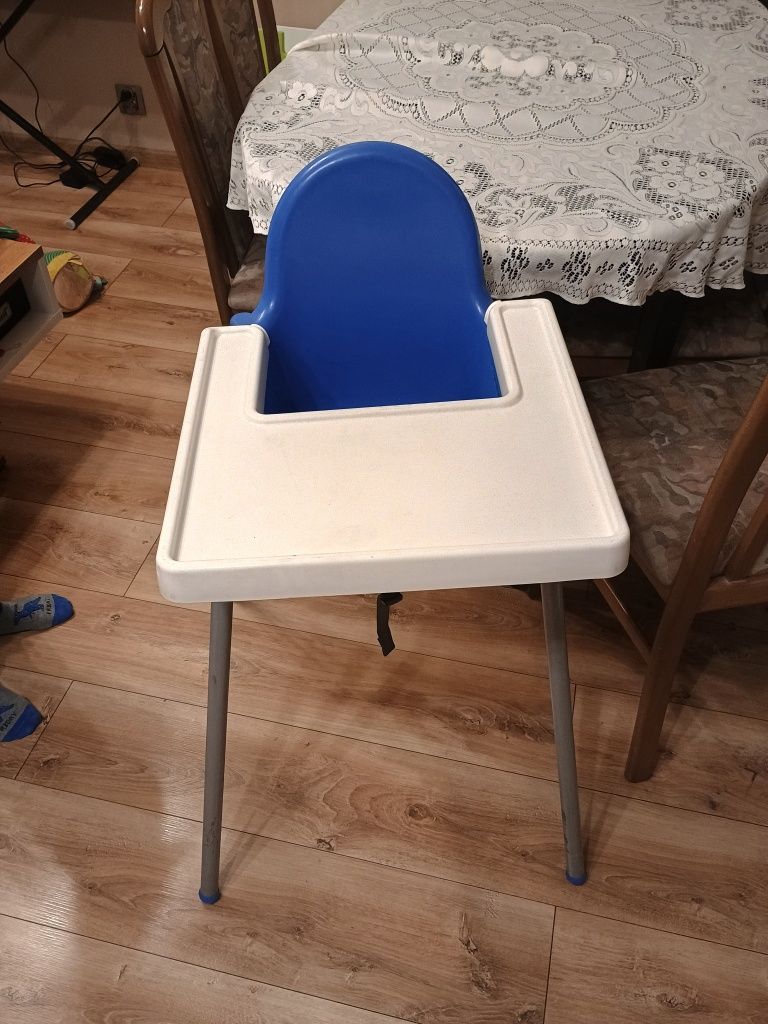 Krzesełko krzesło do karmienia Ikea