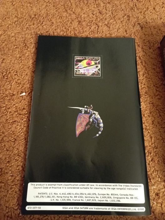 Sega Saturn - Panzer Dragoon CIB - Item para coleccionador em Perfeito