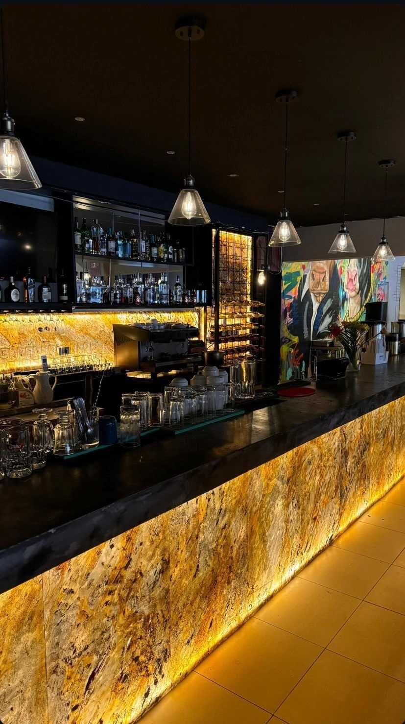 kamień w ROLCE do podświetlenia MEGA XXL led ZABUDOWA naturalny
