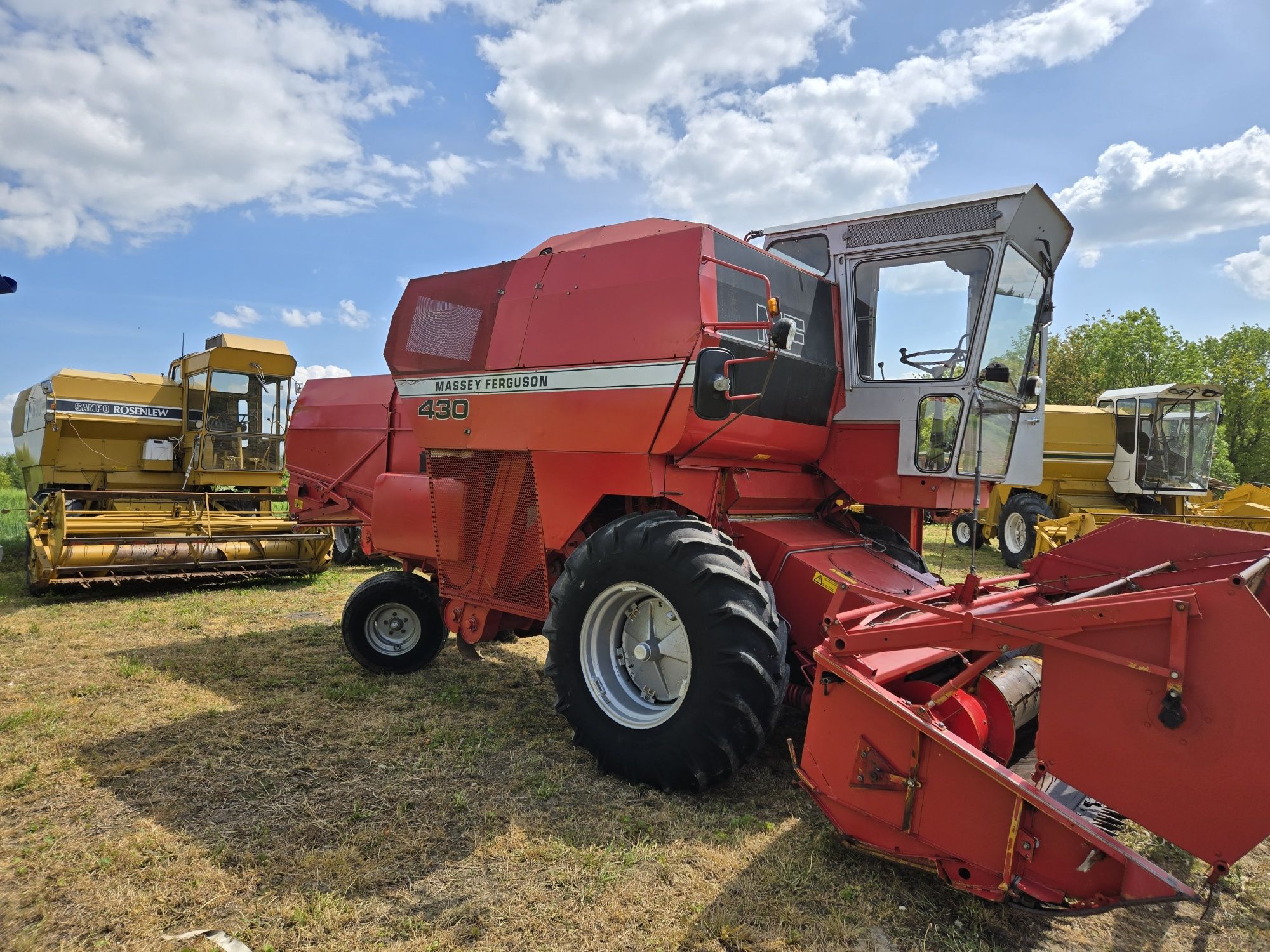 Kombajn zbożowy Massey Ferguson 430 / 20 / Sampo 680 / Deutz 10.80