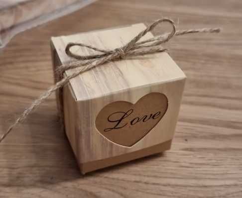 Pudełeczka pudełka podziękowania dla gości wesele komunia panieński
