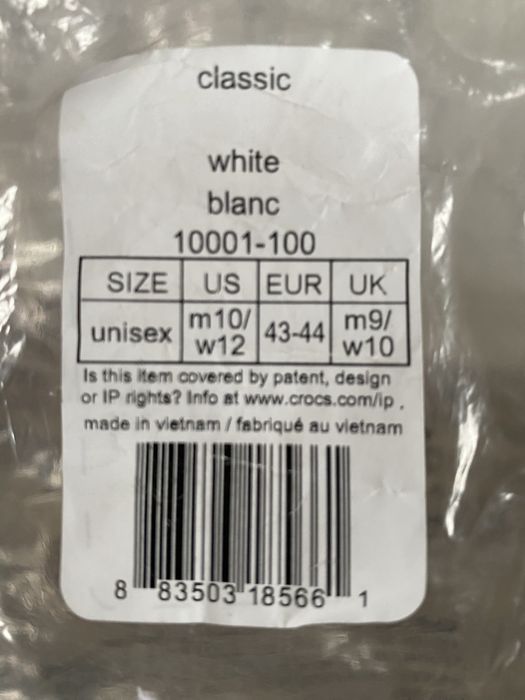 Крокси Crocs чоловічі 44 р (10-12)