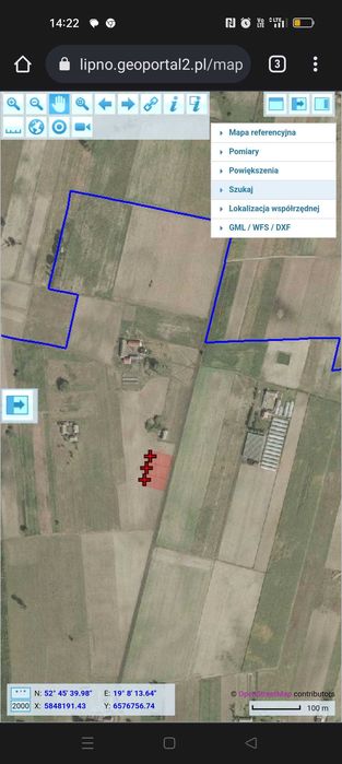 Działki budowlane 1200 m2, z warunkami zabudowy,  droga asfaltowa