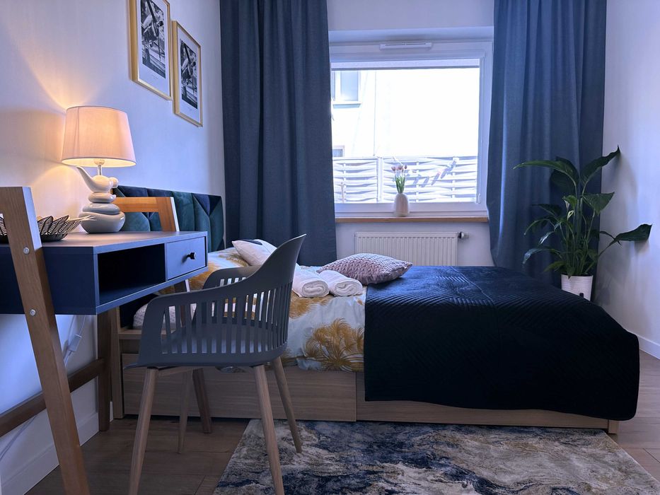 Morskie Boho Mieszkanie na Wynajem GDYNIA x4 URLOP Najem Zdalna Praca