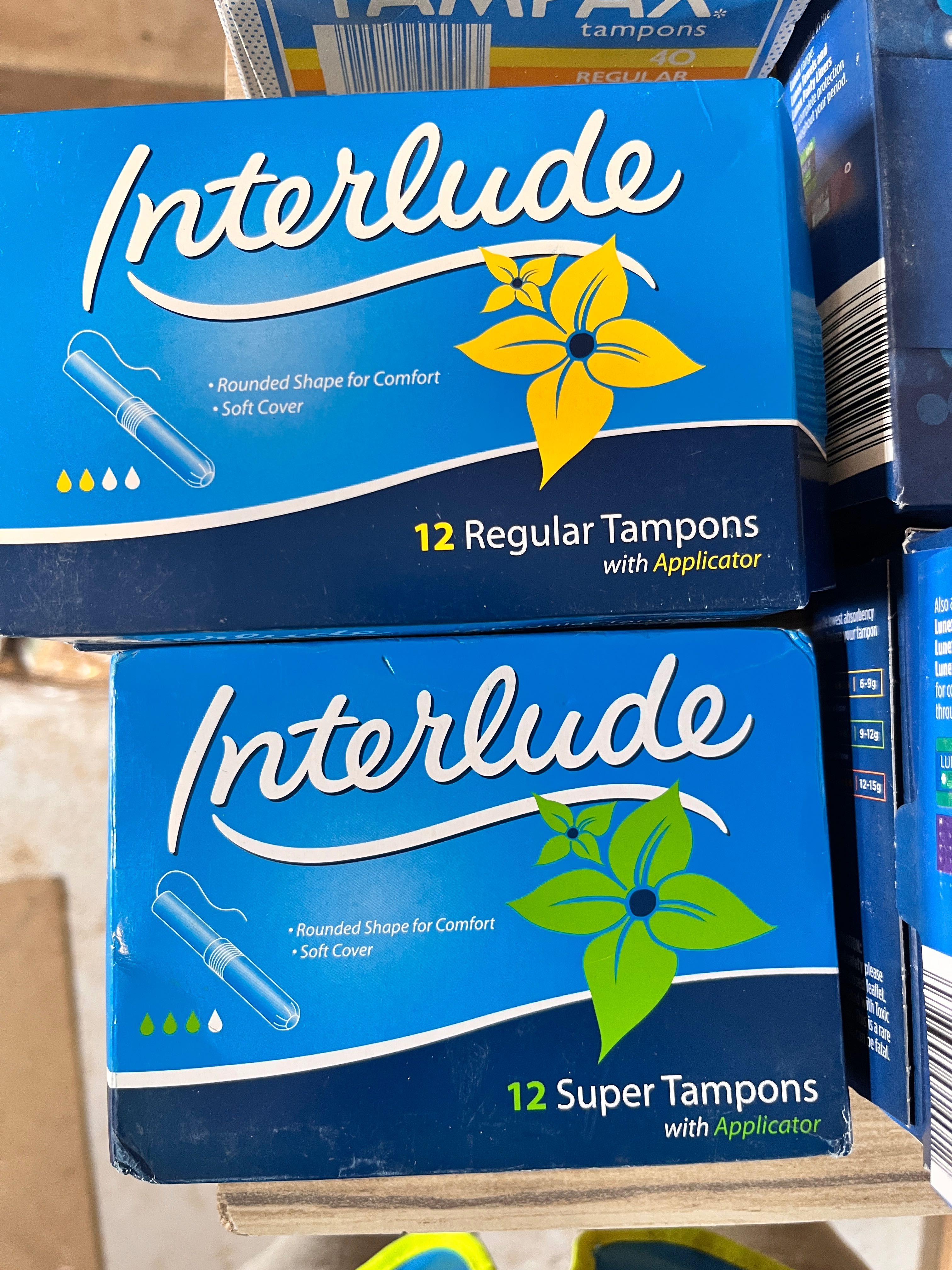 Тампони Tampax Lunex Interlude