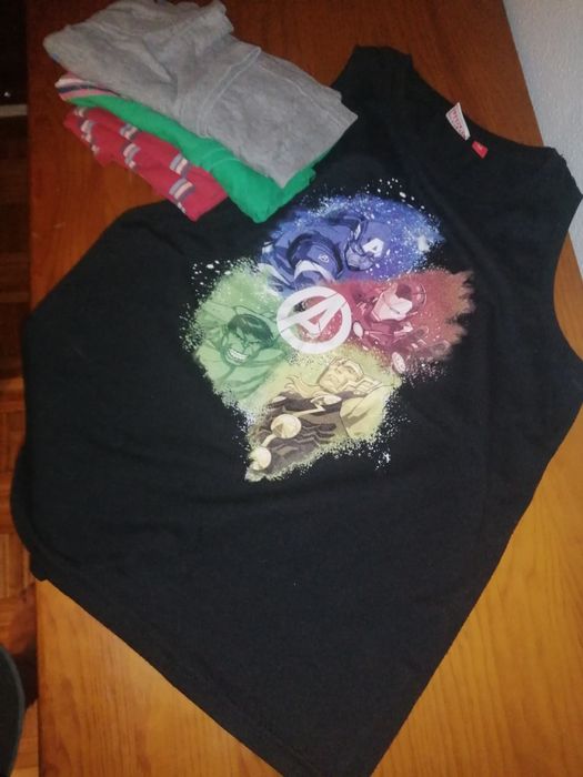 4 Camisolas sem mangas, cabiadas