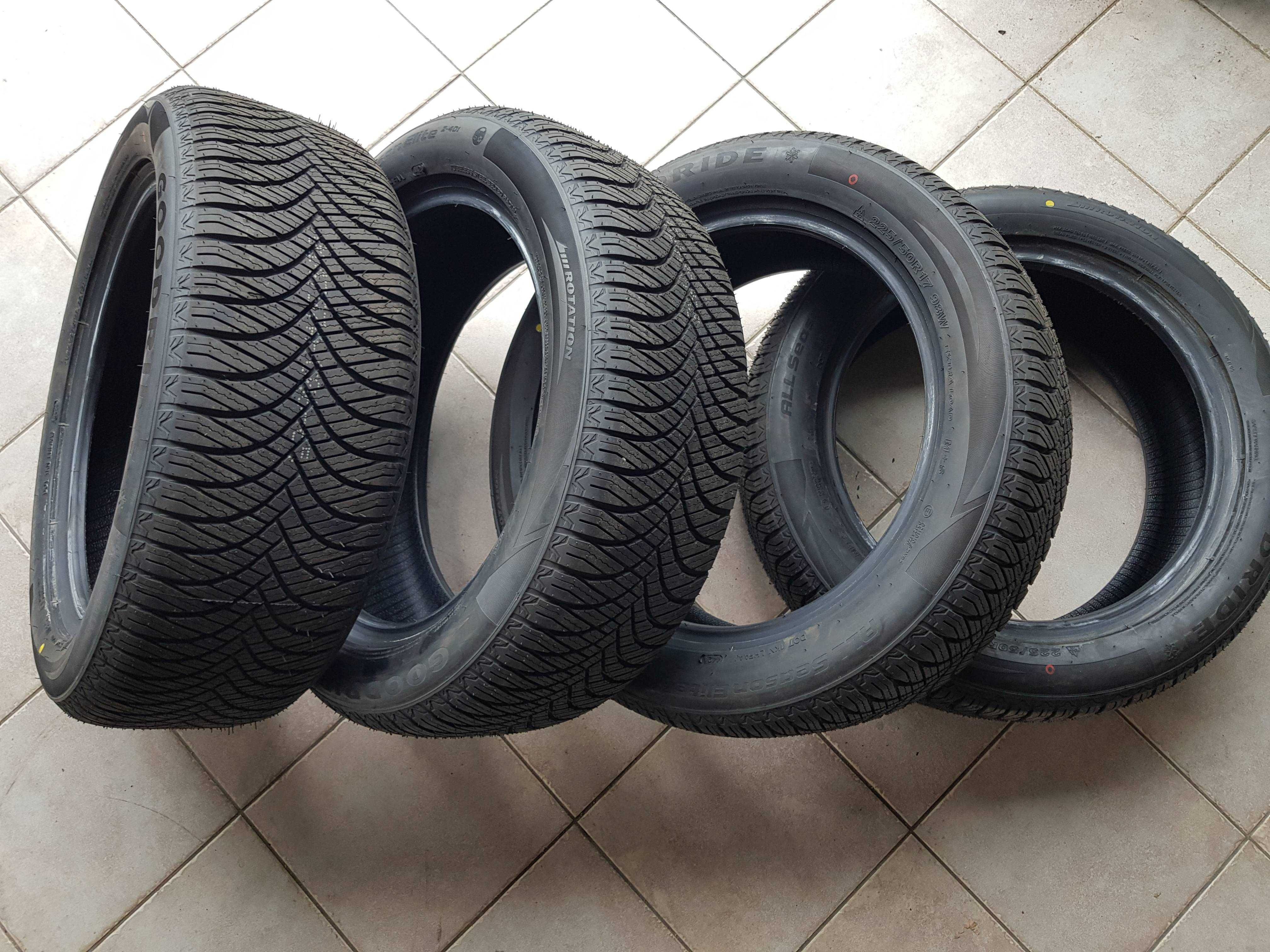 Opony Wielosezonowe Goodride 225/50/17 R17  7,5mm komplet 44 tydz 2024