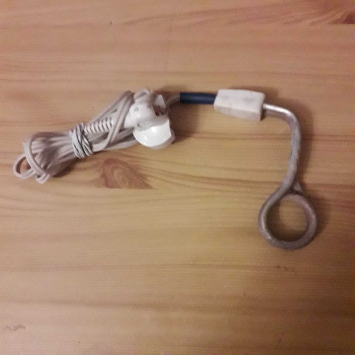 Zestaw grzalek i czajnik elektryczny PRL zelazko