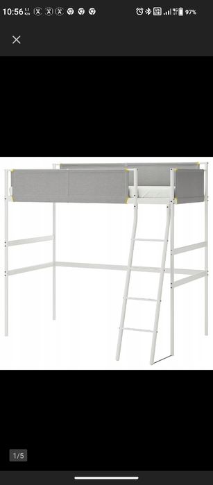 Łóżko piętrowe Ikea Vitval