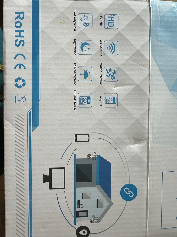 Kamera wifi PTZ UHD 3MP