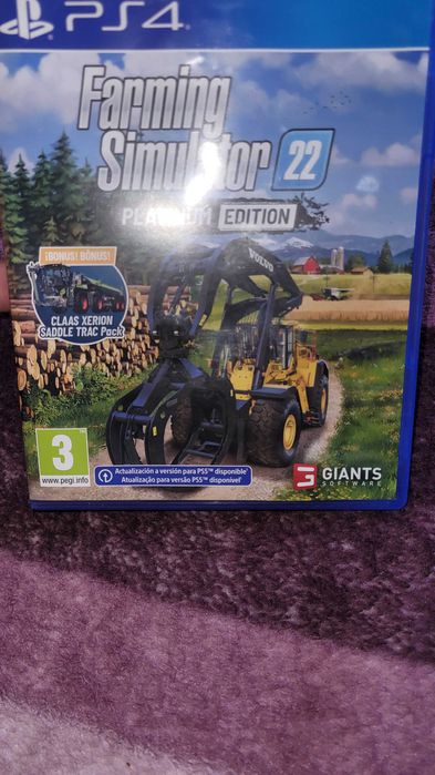 Farming Simulator 22 Platinum Edition ps4