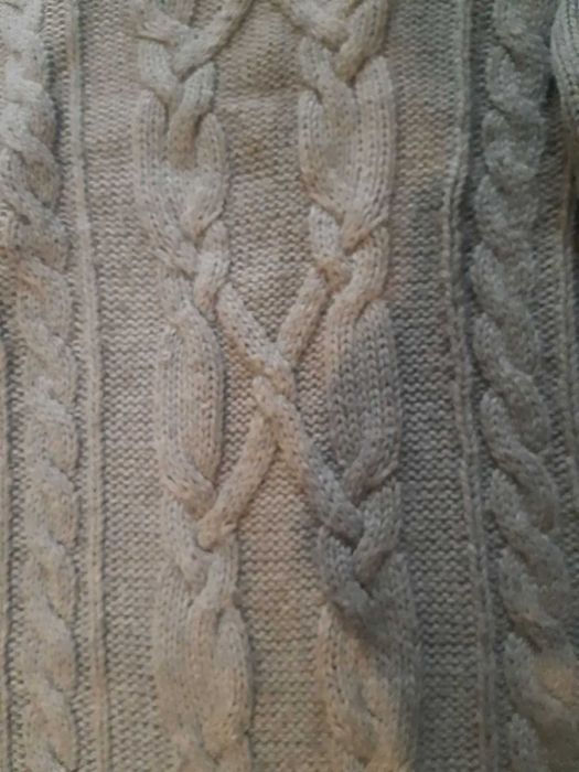 Тепла в"язана  фабрична сукня, не розтягується!