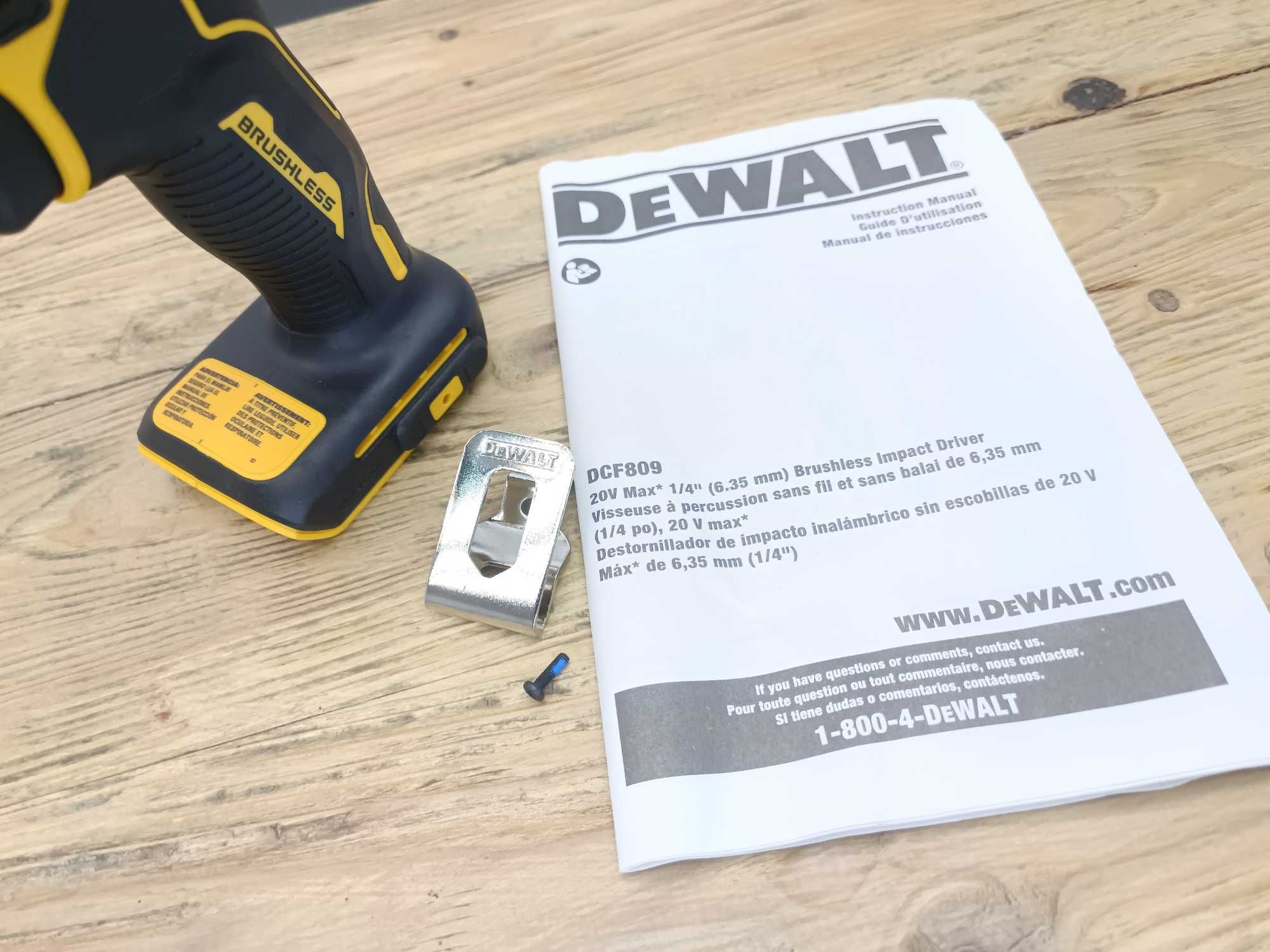 Імпакт Dewalt DCF809 20V Max Atomic з США Оригінал MADE IN MEXICO