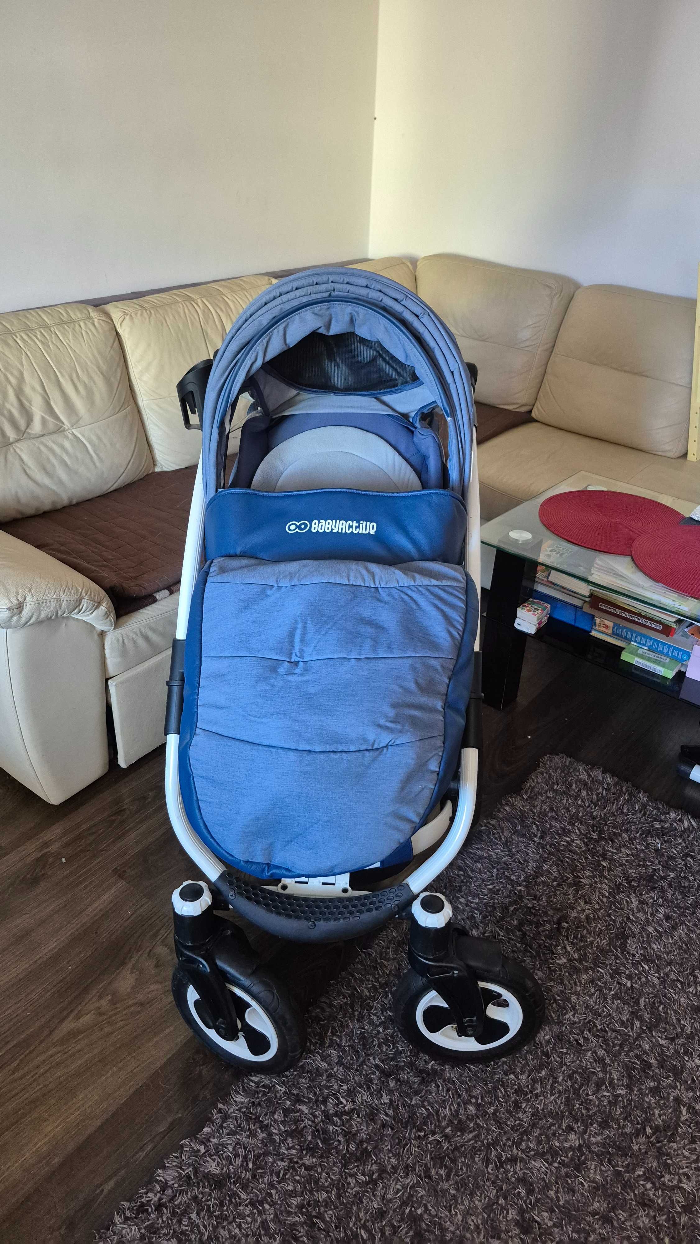Sprzedam wózek 3w1 babyactive shell prestige