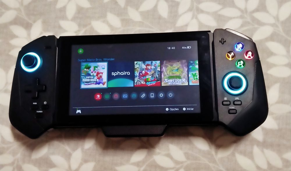 Nintendo switch com jogos