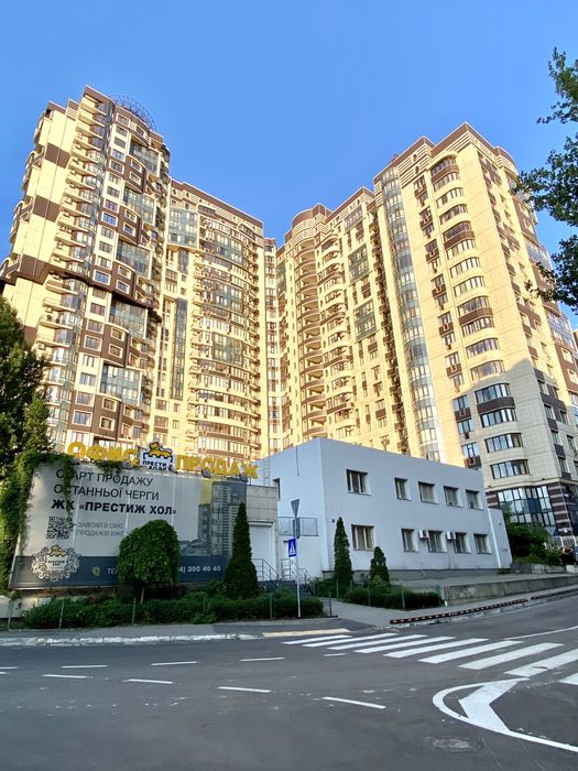 Продаж унікальної однокімнатної 47 кв.м. без %% а ЖК Престиж Холл,