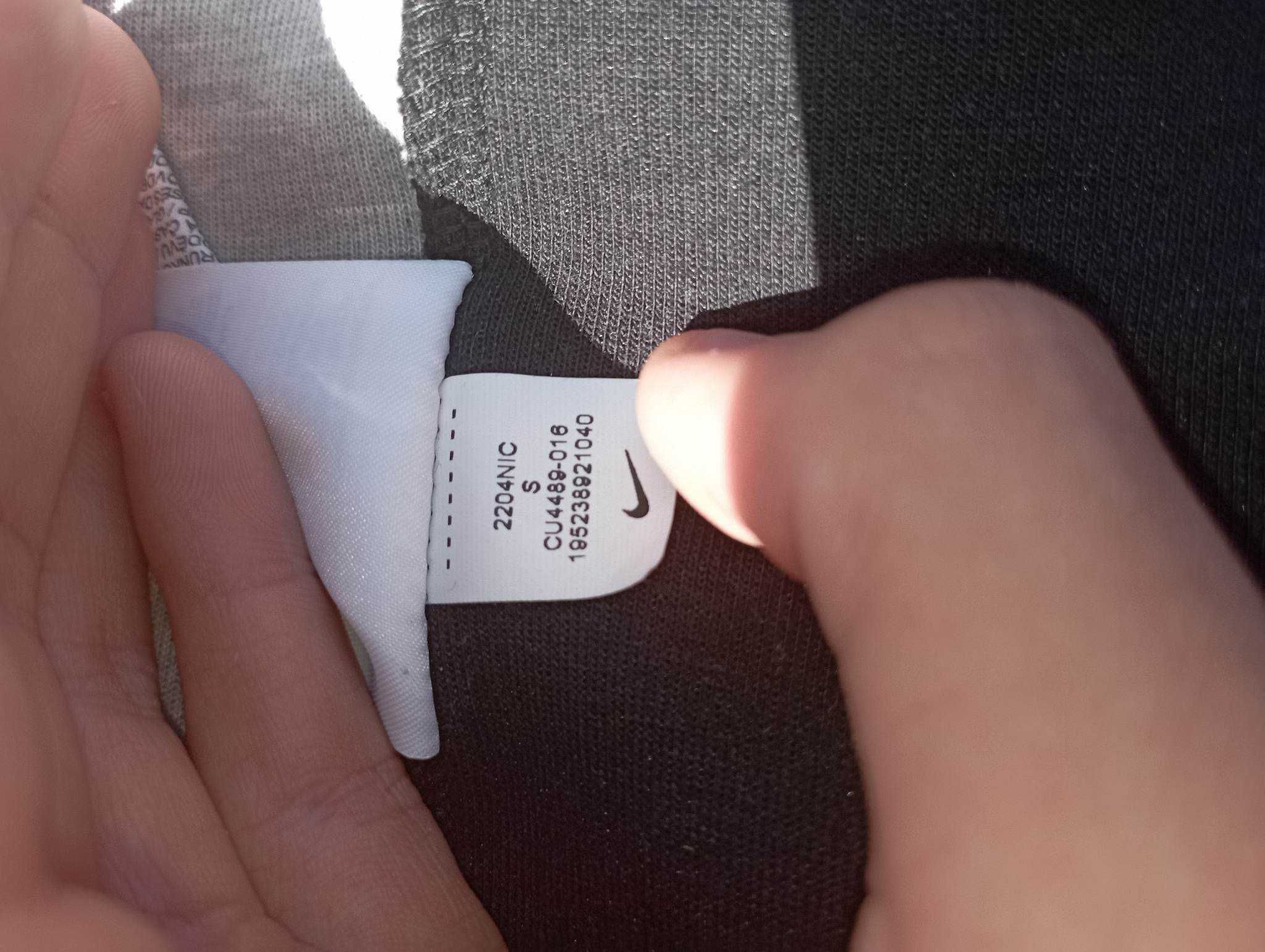 nike tech fleece bluza szaro czarna rozmiar S