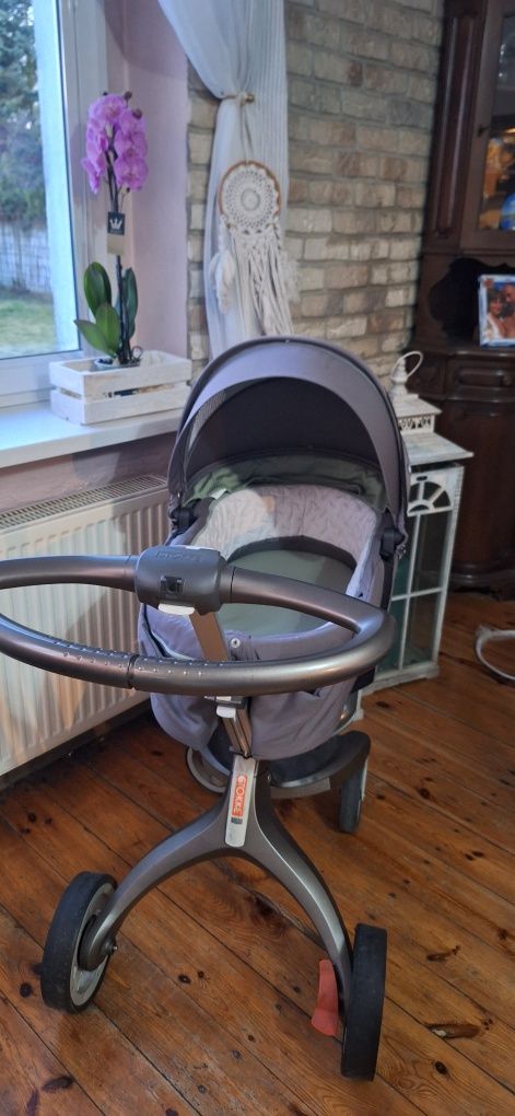 Stokke wózek 2w1  gondola+spacerówka