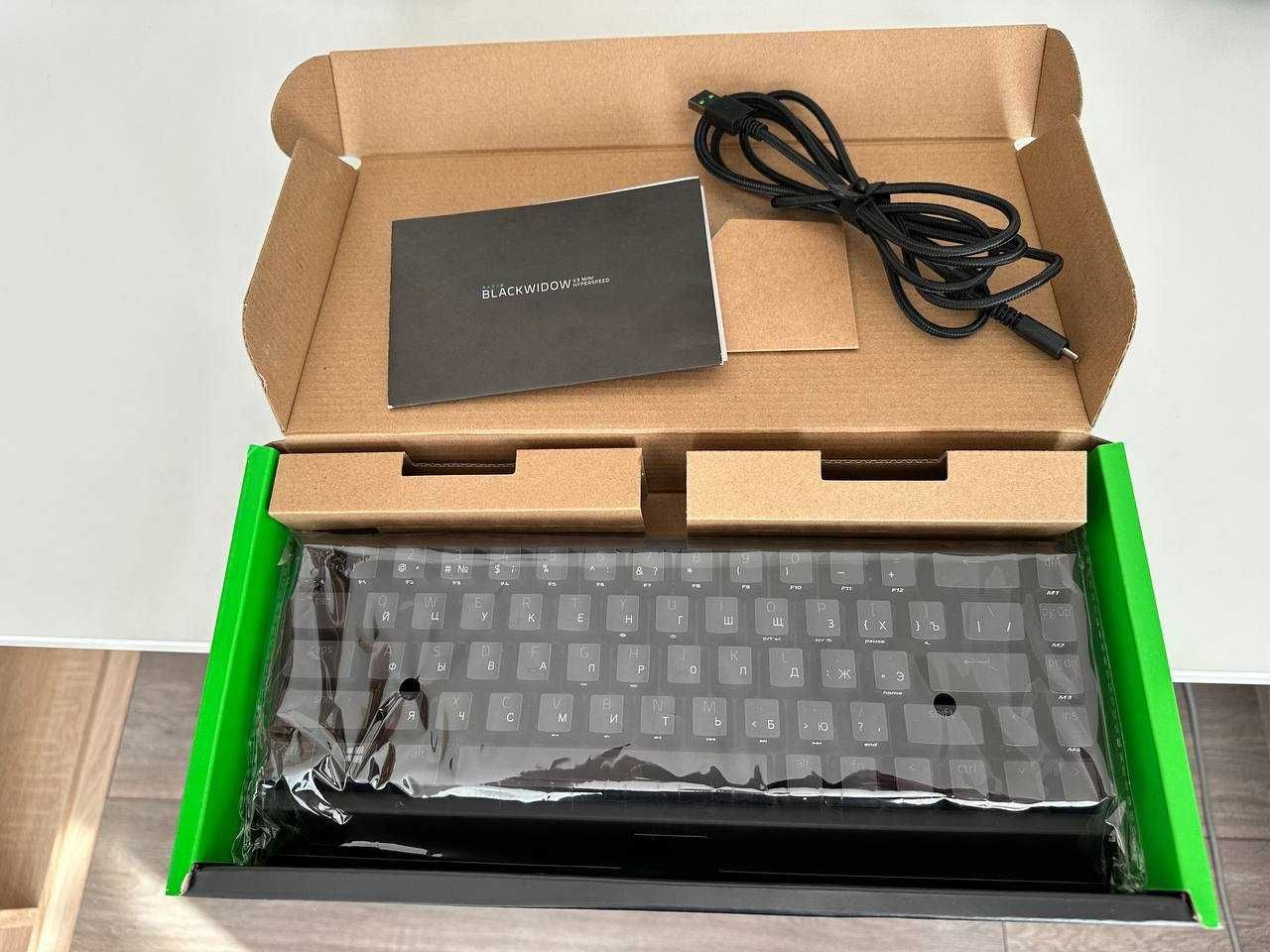 Механічна клавіатура Razer BlackWidow V3 Mini Hyperspeed EN/RU