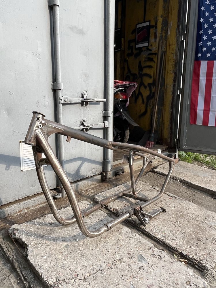 Продам раму чоппер кастом боббер днепр мт chopper bobber custom
